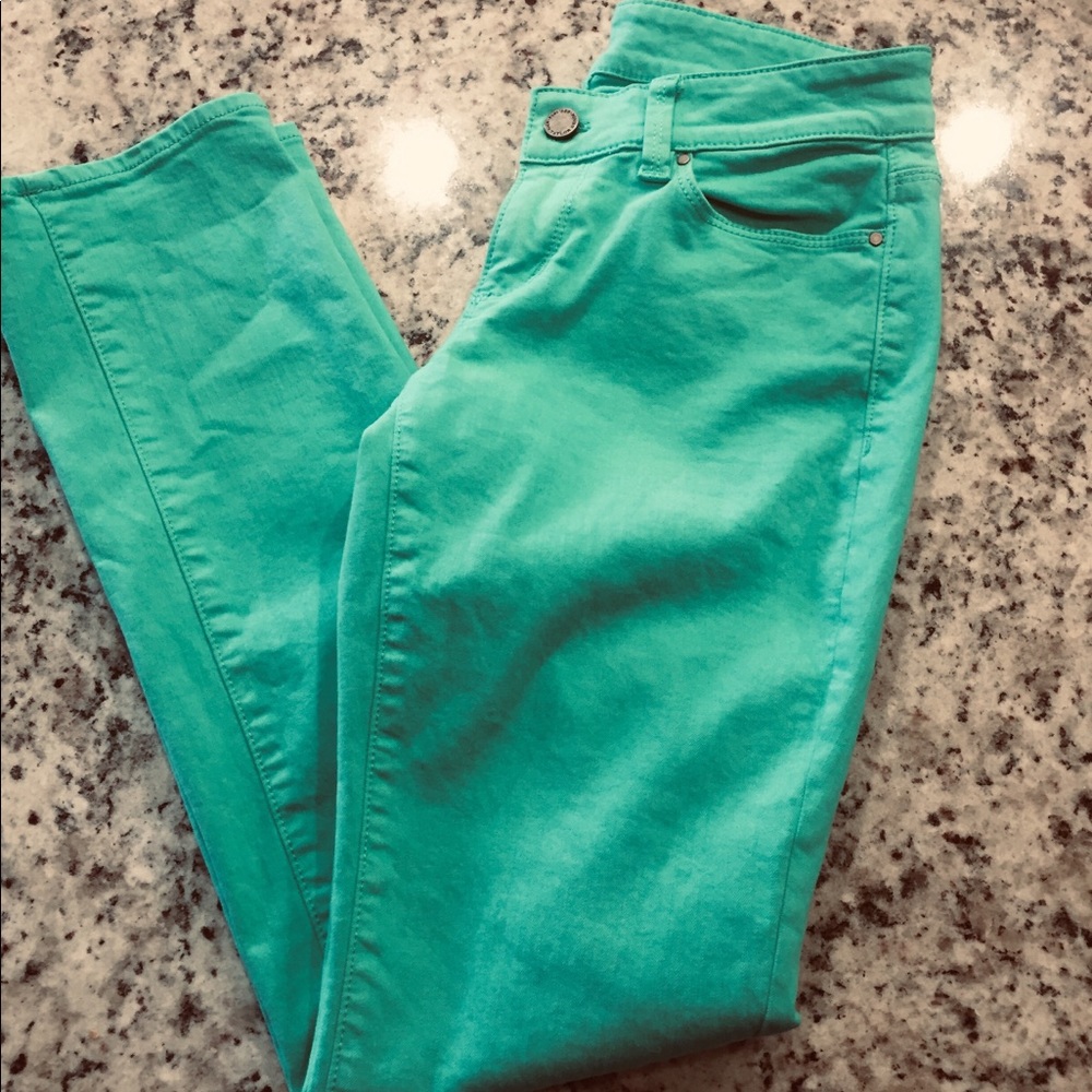 Mint Green Jeans